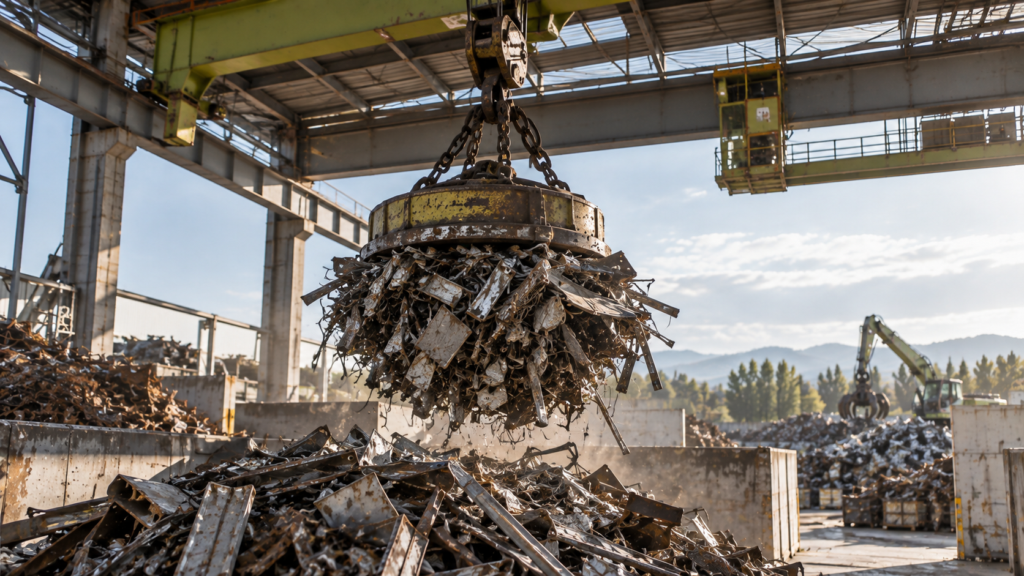 recupero rottami metallici