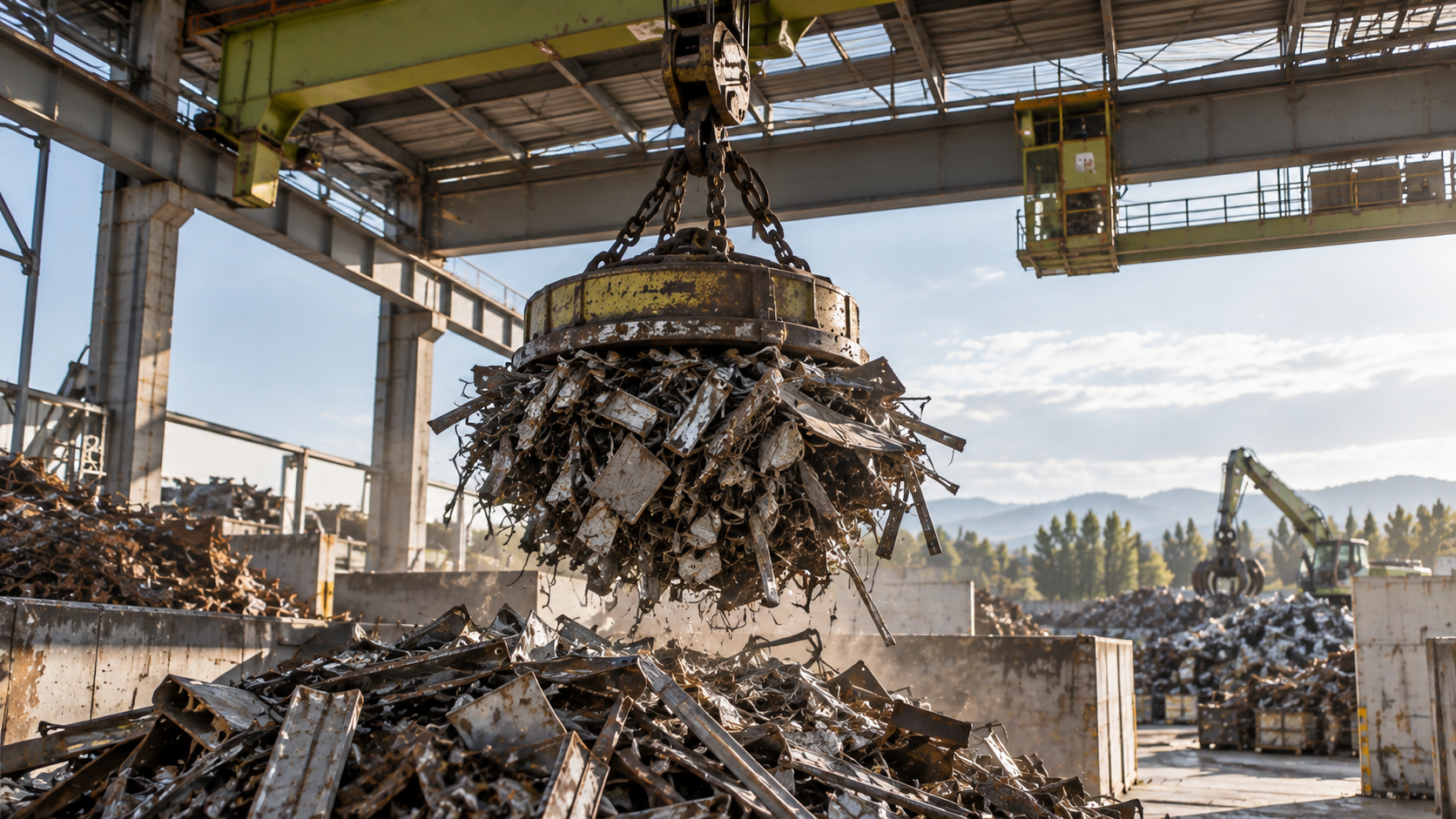recupero rottami metallici